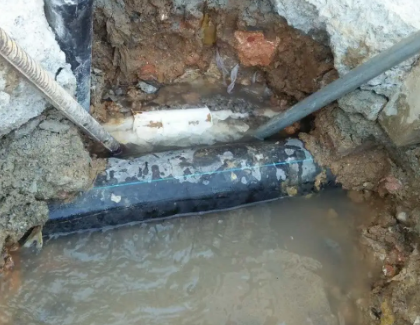 扬州市测漏水之水管漏水